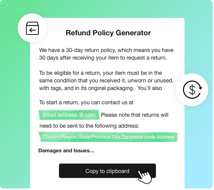 free-shopify-returns-policy-generator-online-template-pipiads